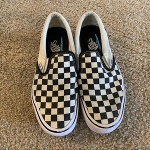 Checkered Vans